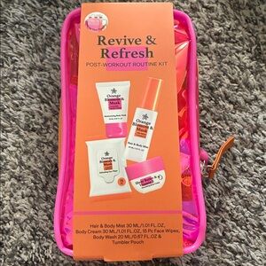 Orange Blossom & Musk Post-Workout Routine Kit